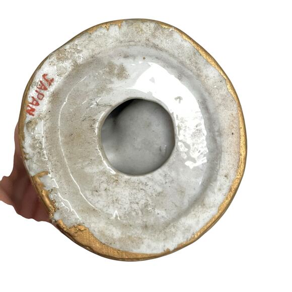 Vintage African Tribal Dancer with Shield Figurine Ceramic Mid Century Japan - Picture 7 of 10